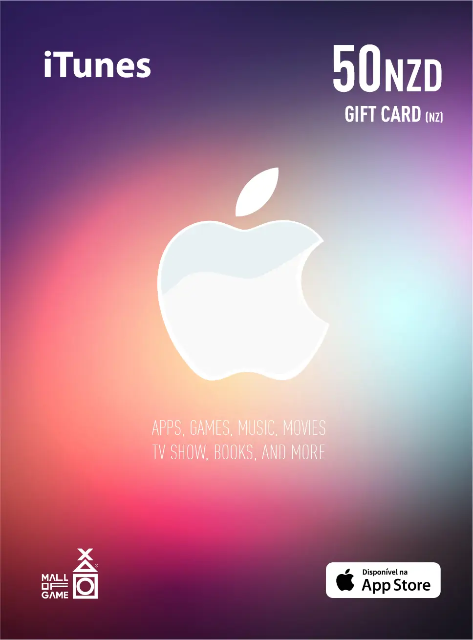 iTunes NZD50 Gift Card (NZ)